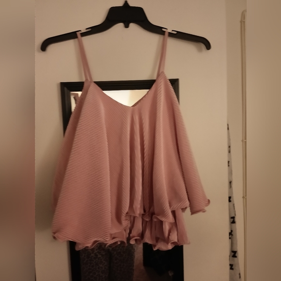 Plush pink top - Picture 3 of 5